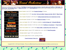 Tablet Screenshot of grandorchestras.com